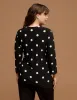 Plus Size Sutton Dot Printed Ity 3/4 Slv Faux Wrap Top sold by Anne Klein