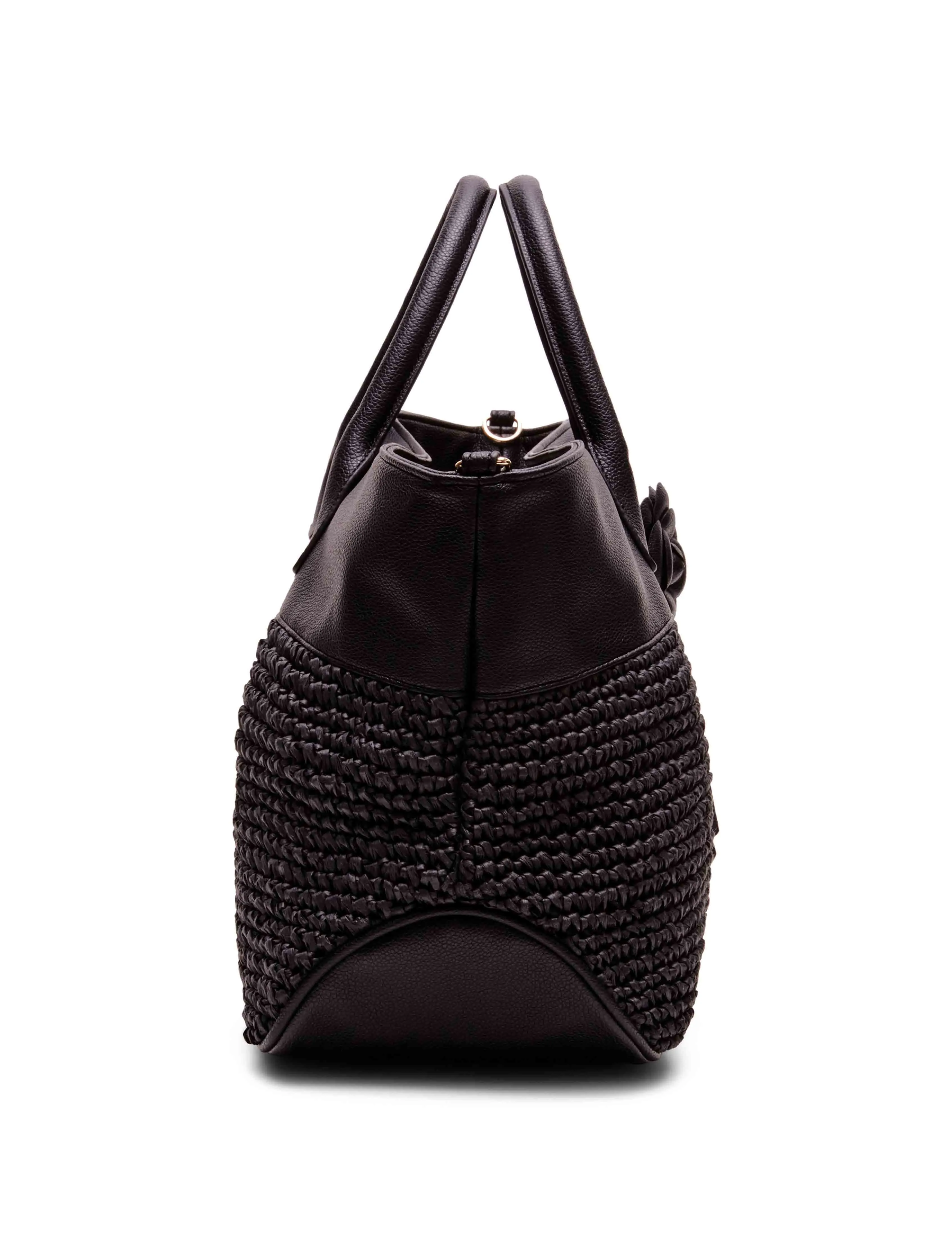 Ew Tote With Floral Applique sold by Anne Klein product image thumbnail 5