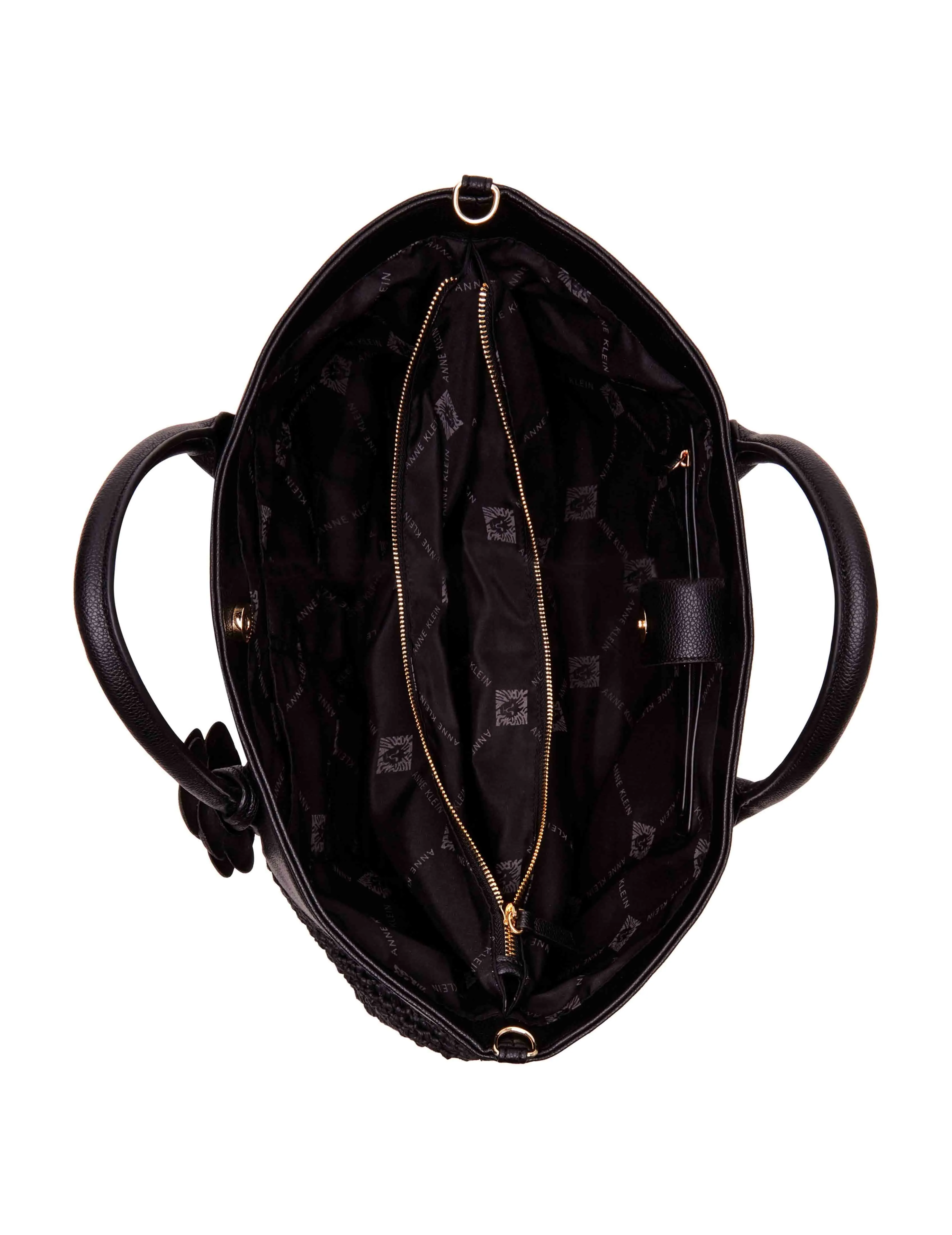 Ew Tote With Floral Applique sold by Anne Klein product image thumbnail 3