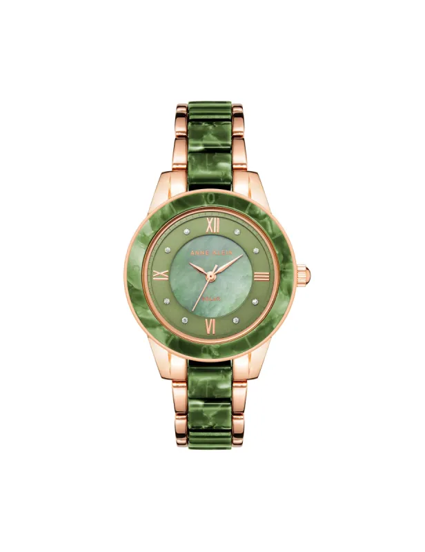 Considered Solar Powered Resin Watch made by Anne Klein