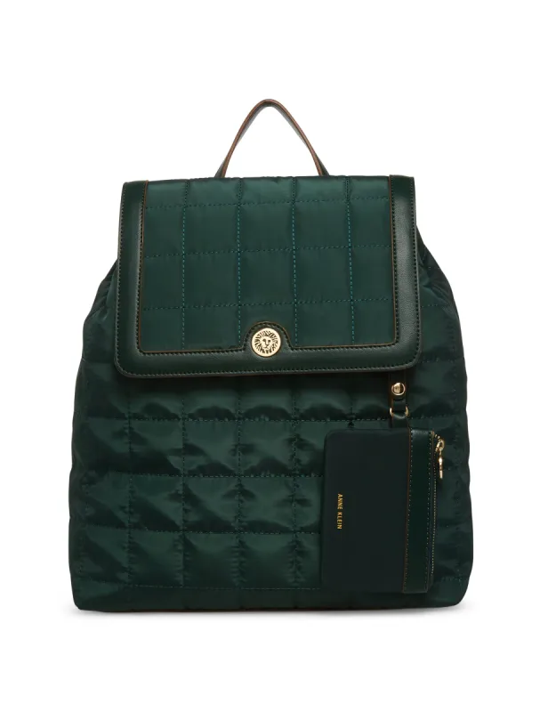 Quilted Nylon Backpack sold by Anne Klein