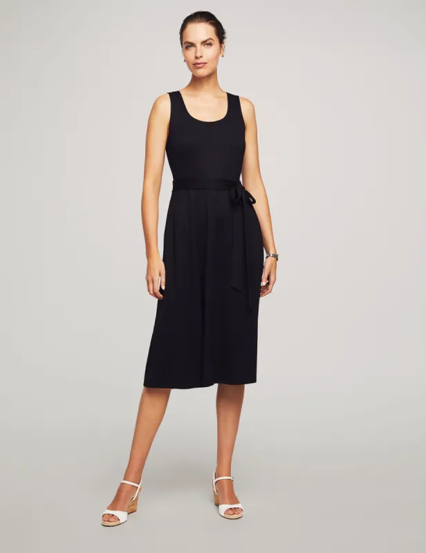 Serenity Knit Tank Dress With Belt sold by Anne Klein