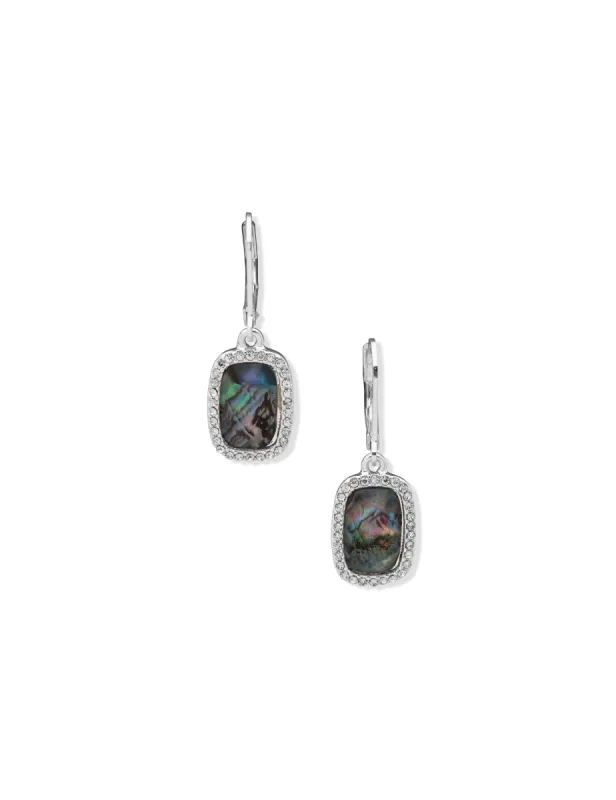 Stone Drop Earring with Pave sold by Anne Klein