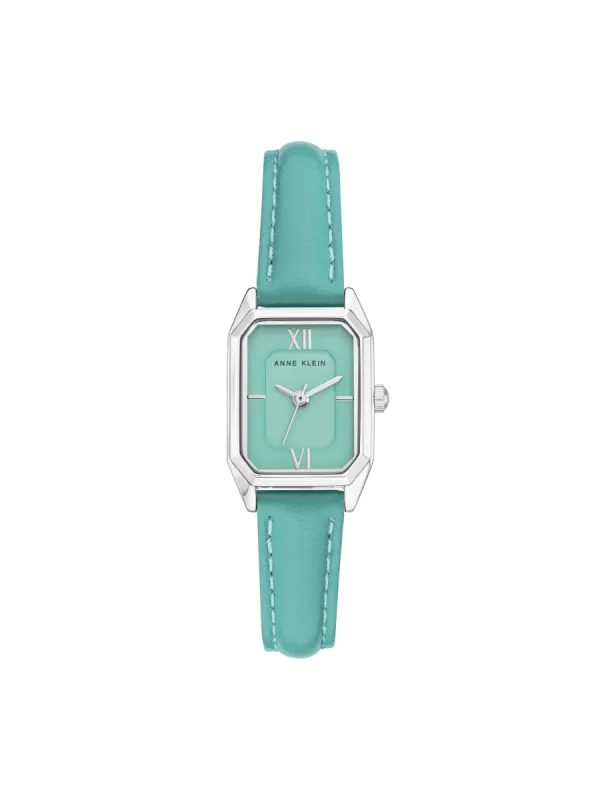 Octagonal Case Leather Strap Watch sold by Anne Klein