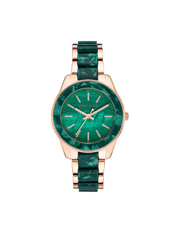 Pearlescent Resin Link Watch sold by Anne Klein