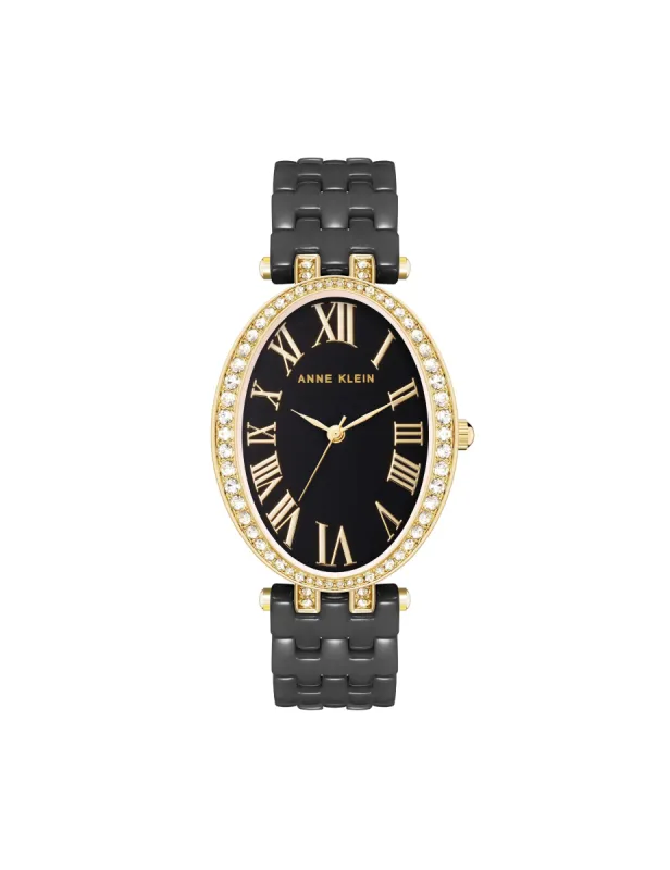 Oval Ceramic Bracelet Watch sold by Anne Klein