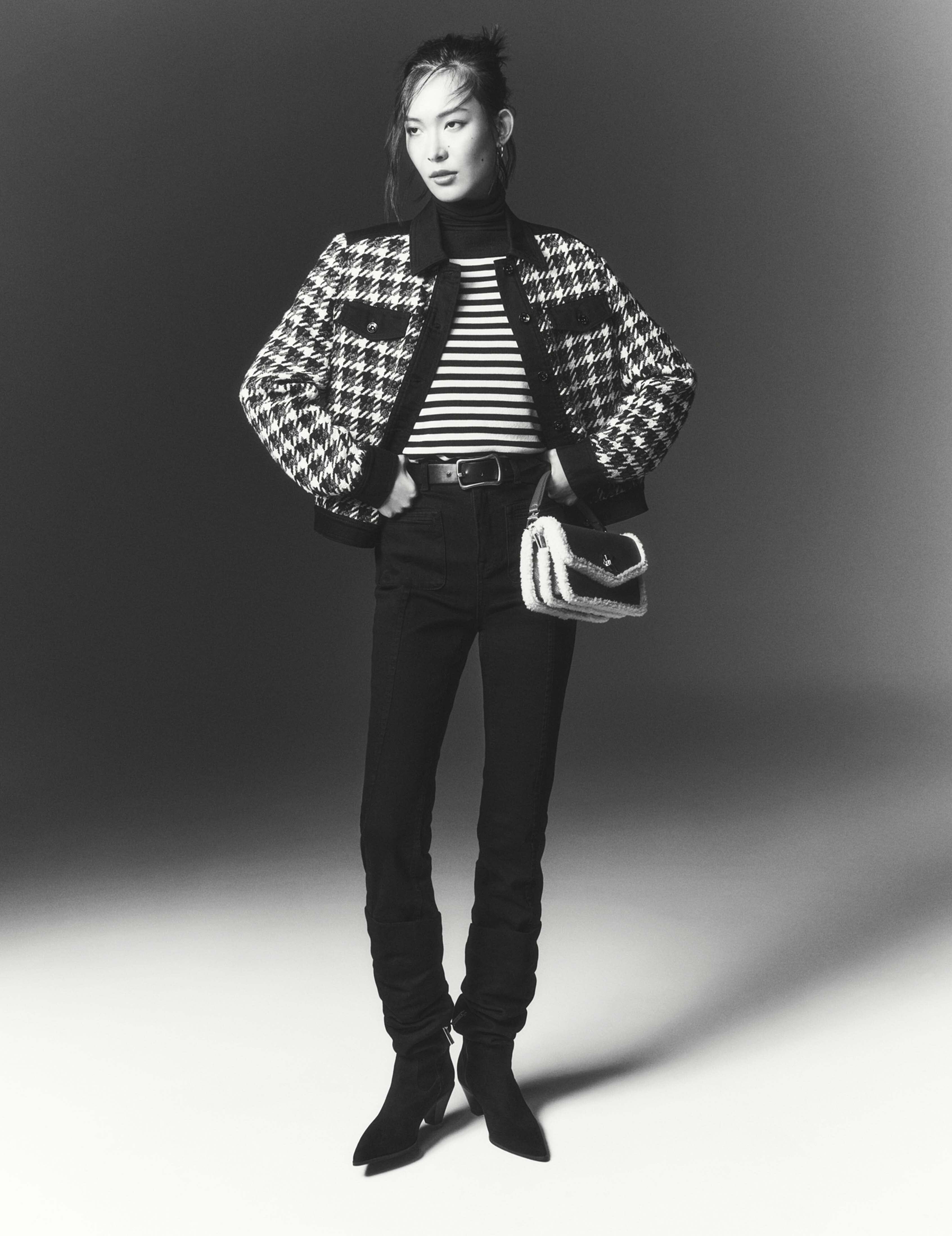 High Rise Boot Cut Denim Pant sold by Anne Klein