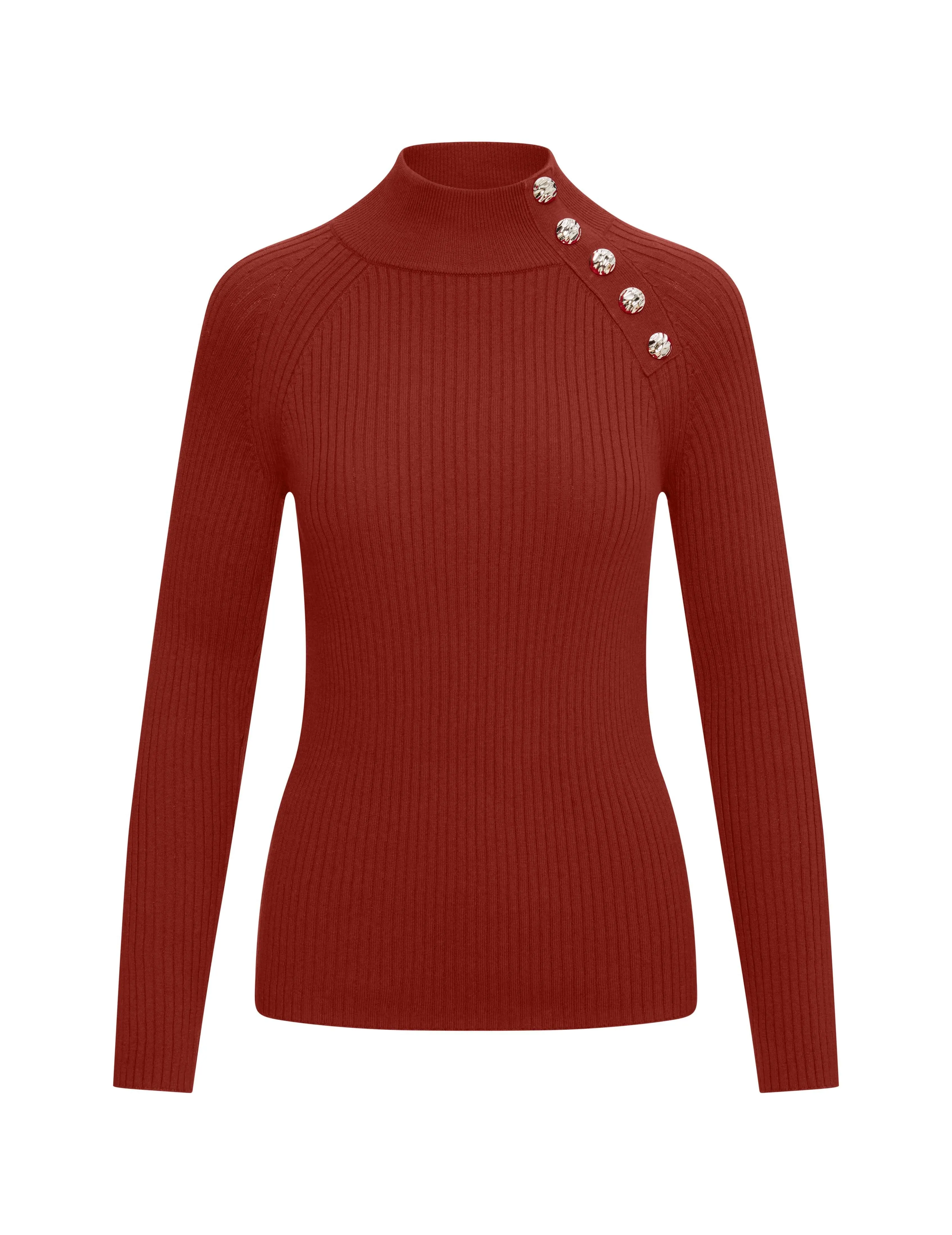 Ribbed Raglan Pullover- Sale sold by Anne Klein product image thumbnail 2