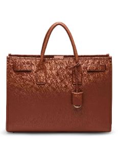 Large Work Tote With Detachable Strap sold by Anne Klein