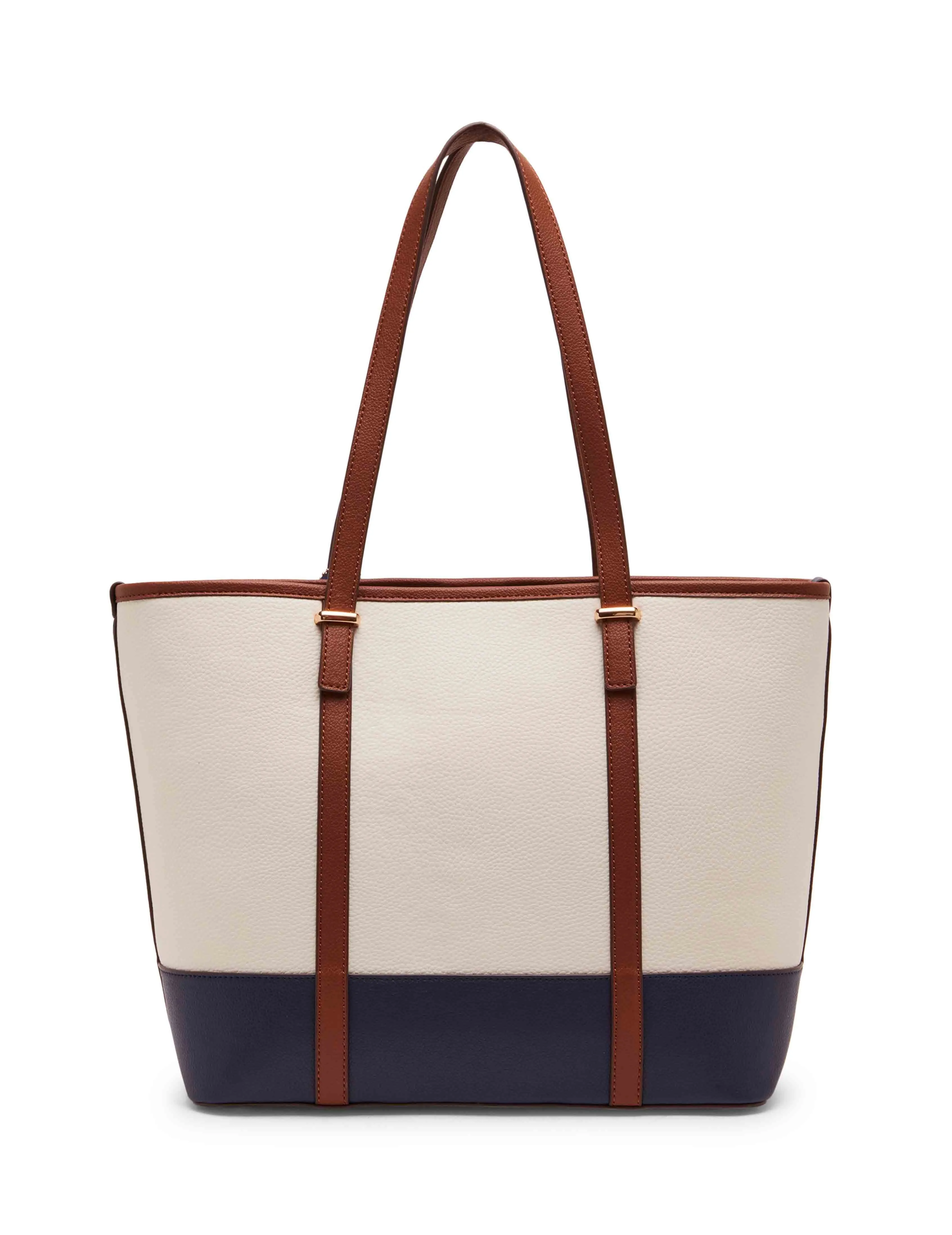 Colorblocked Large Tote sold by Anne Klein product image thumbnail 3