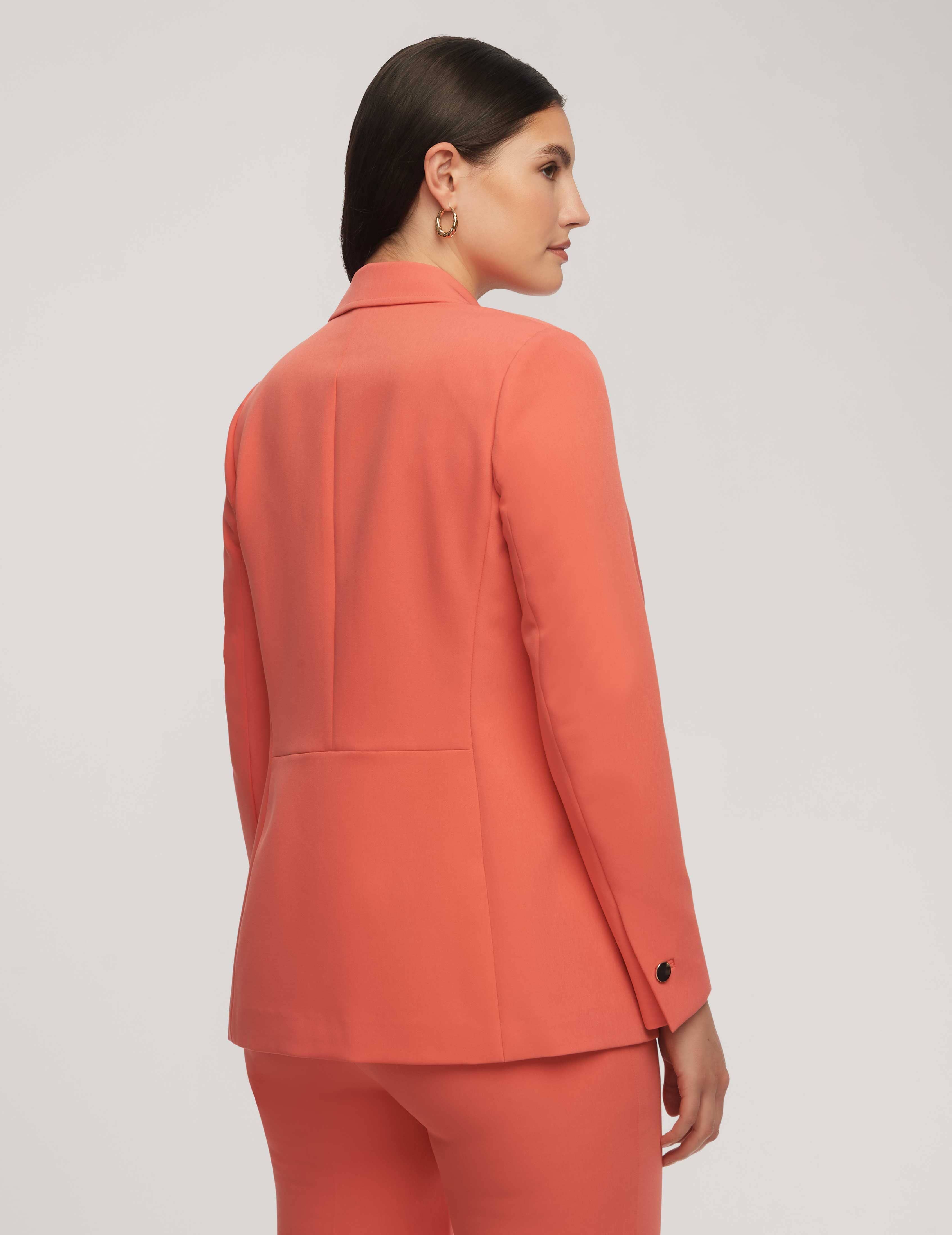 Faux Double-Breasted Jacket With Patch Pockets- Clearance sold by Anne Klein product image thumbnail 3