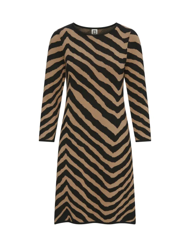 Animal Jacquard Sweater Dress- Sale sold by Anne Klein