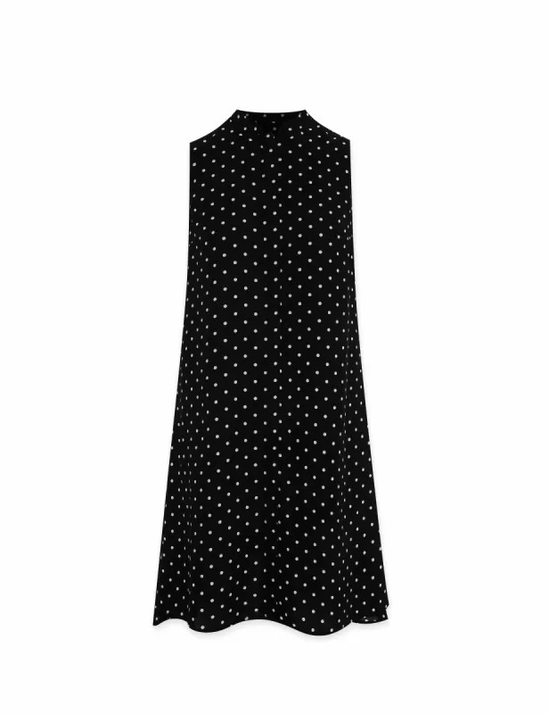 Dot Print Trapeze Dress- Sale sold by Anne Klein