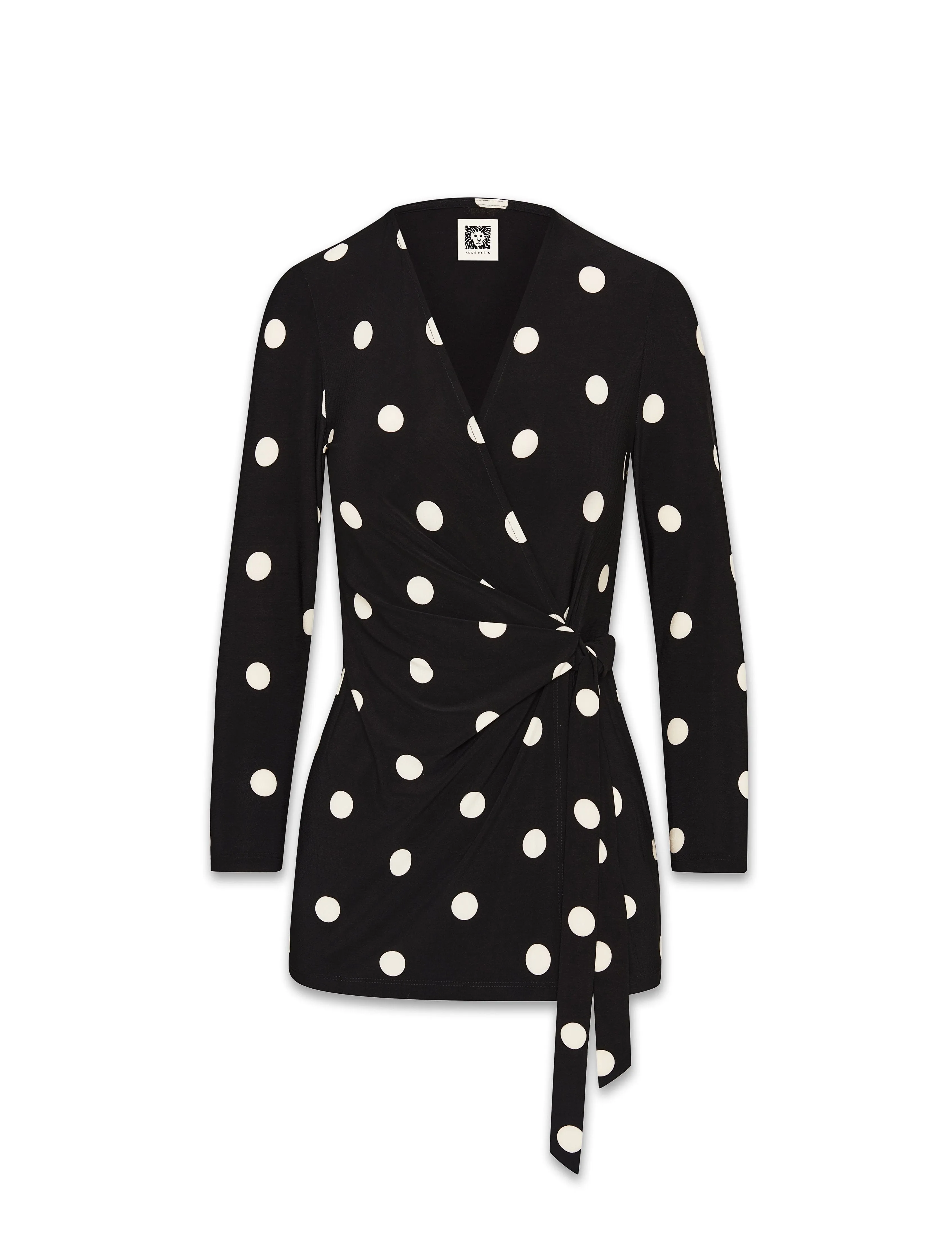 Petite Printed Faux Wrap Top- Sale sold by Anne Klein product image thumbnail 3