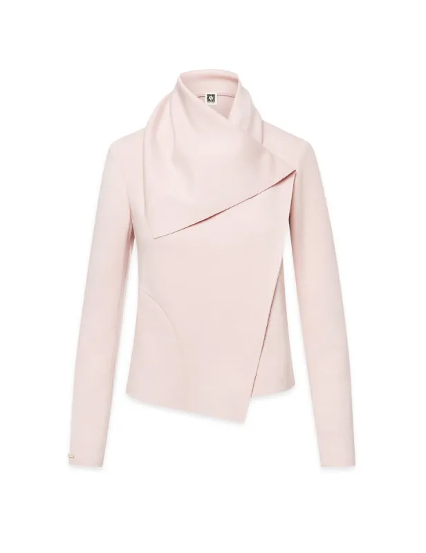 Scuba Asymmetric Front Jacket- Sale sold by Anne Klein