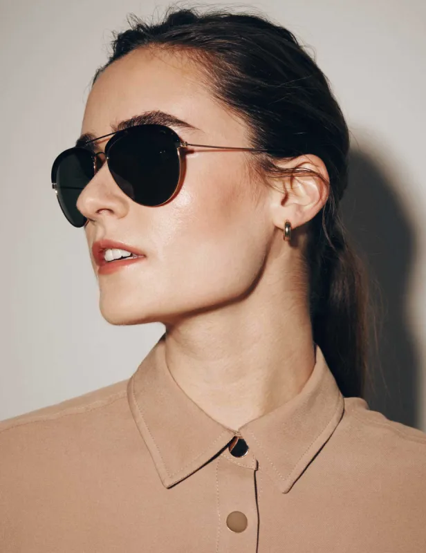 Aviator Combo Sunglasses sold by Anne Klein