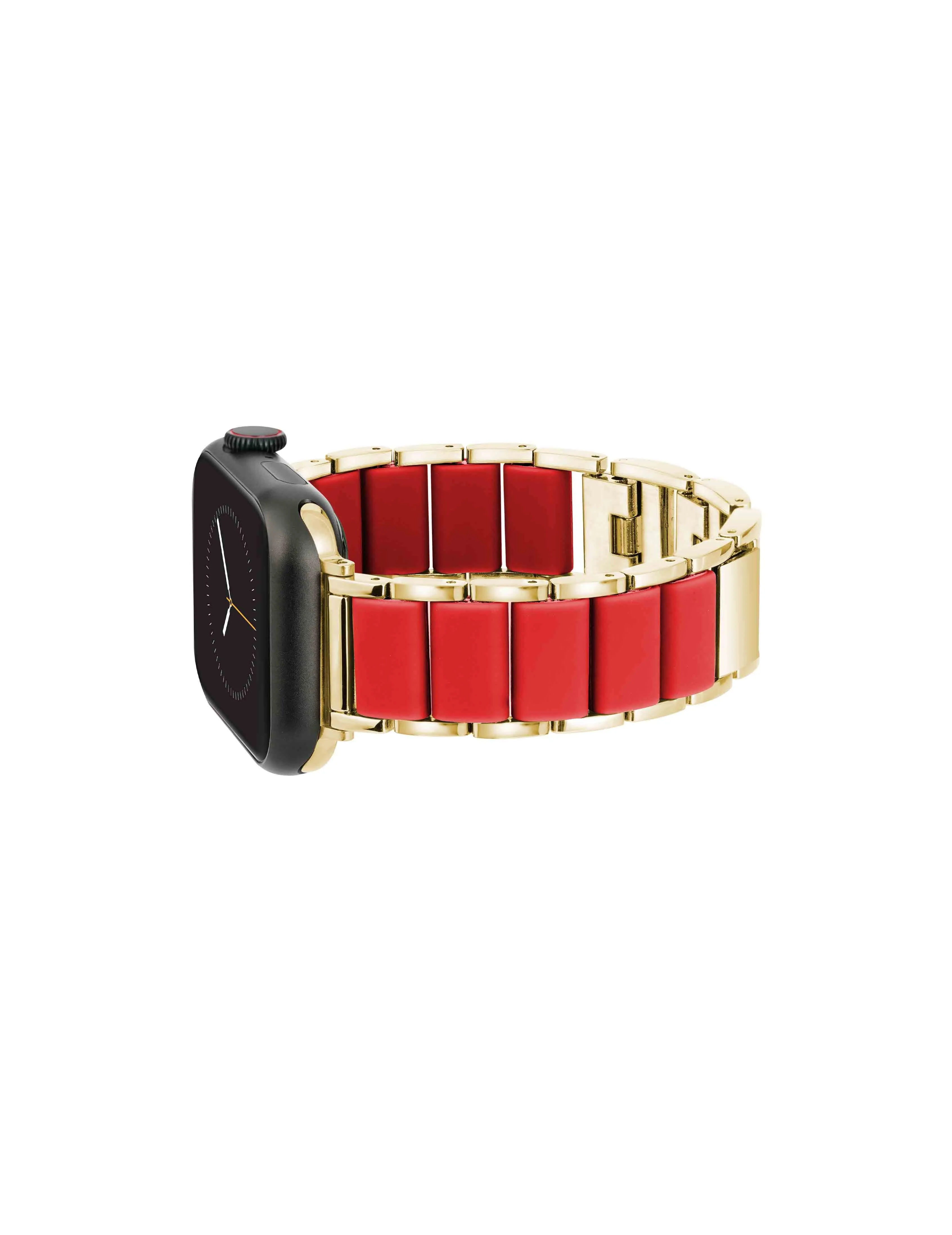 Rubberized Link Bracelet Band for Apple Watch® sold by Anne Klein product image thumbnail 2