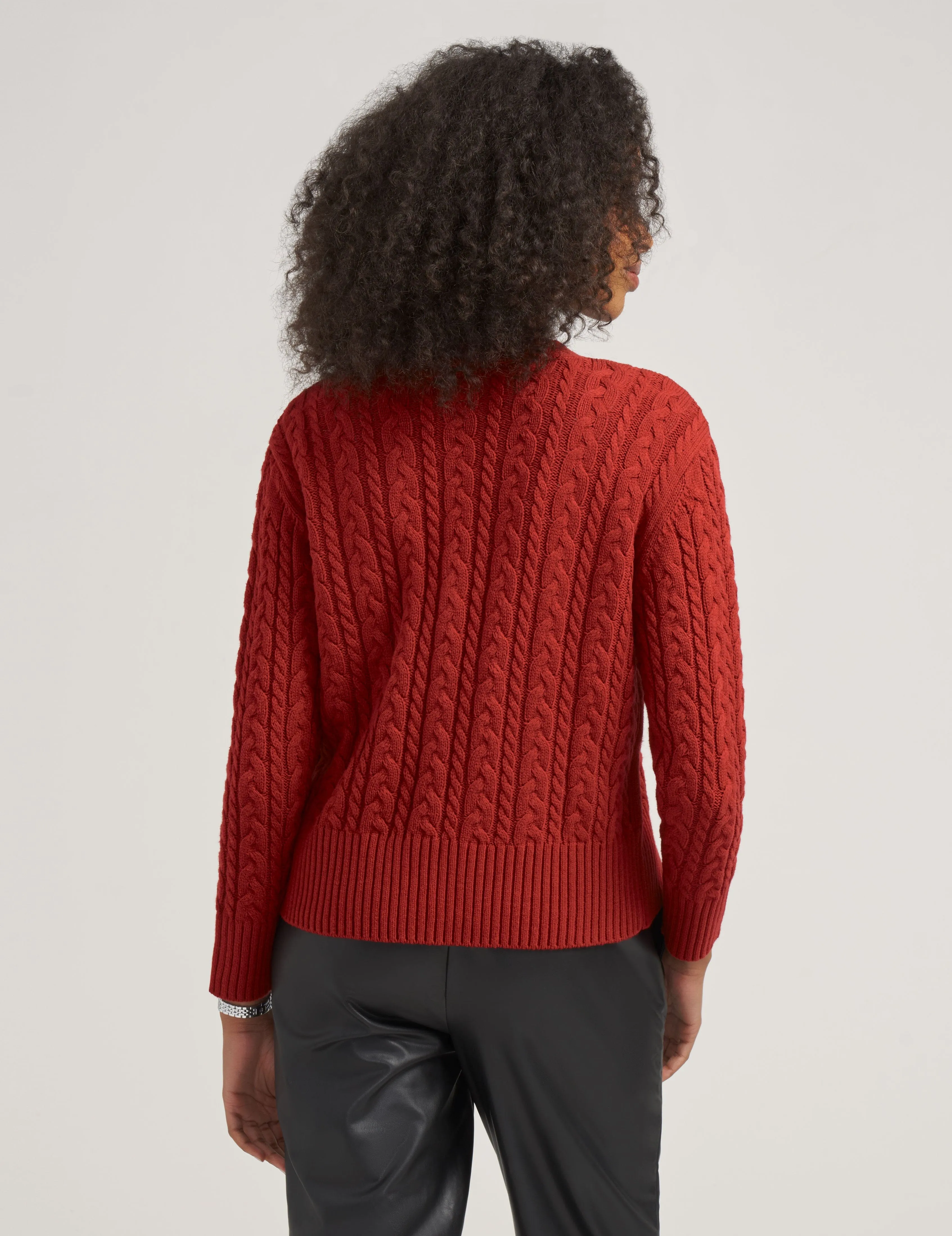 Cable Cardigan With Jewel Buttons- Sale sold by Anne Klein product image thumbnail 2