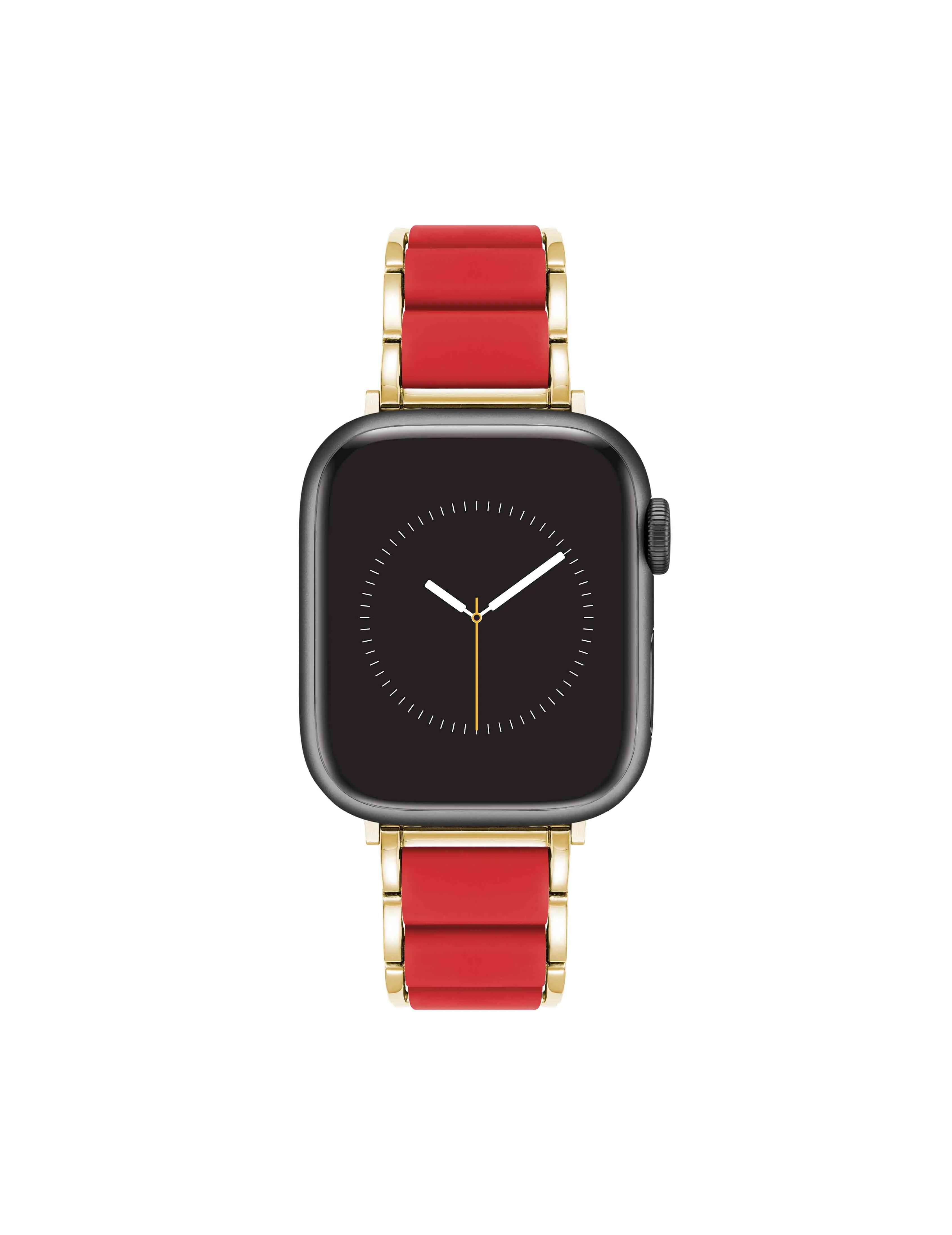 Rubberized Link Bracelet Band for Apple Watch® sold by Anne Klein