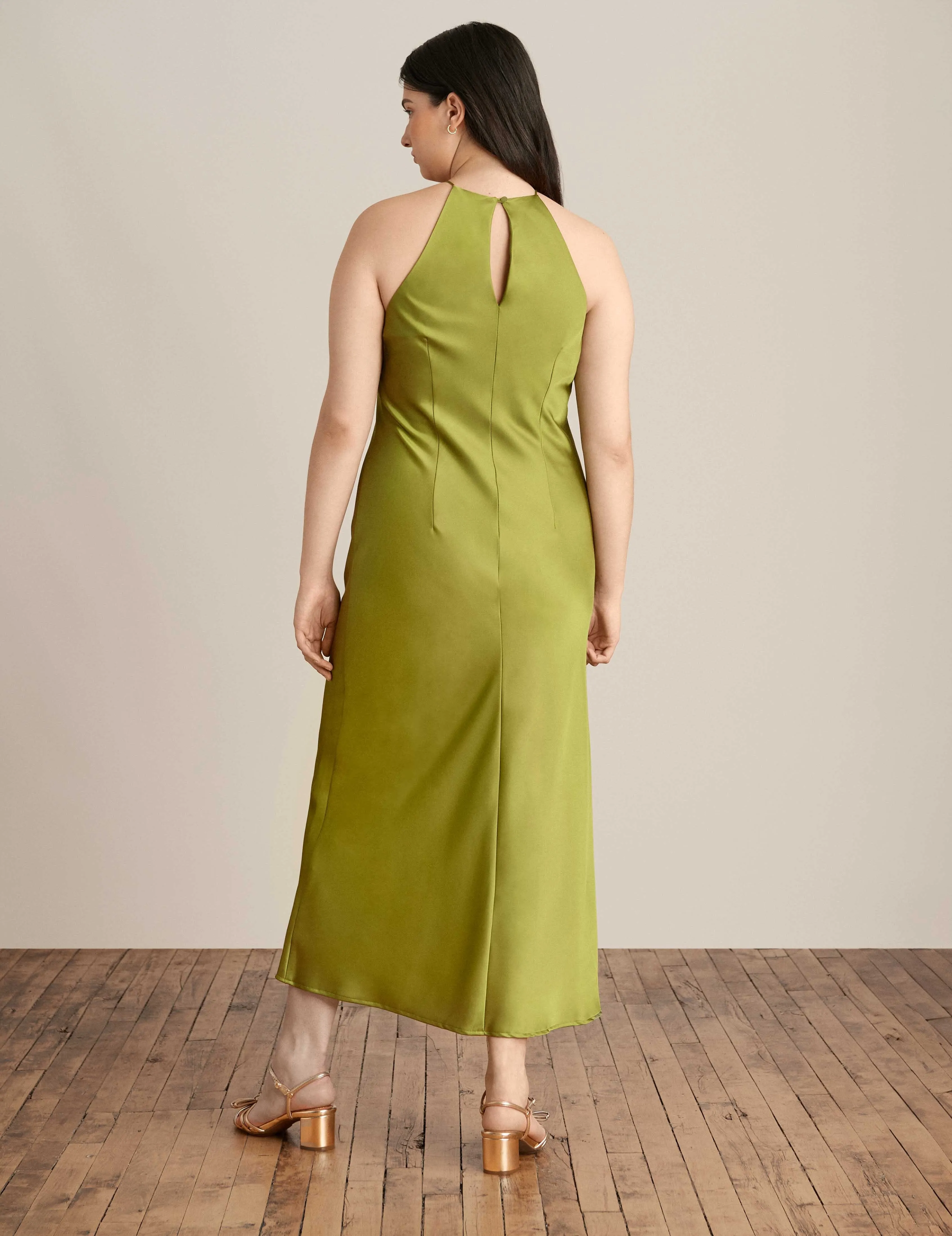 Halter Midi Slip Dress sold by Anne Klein product image thumbnail 3