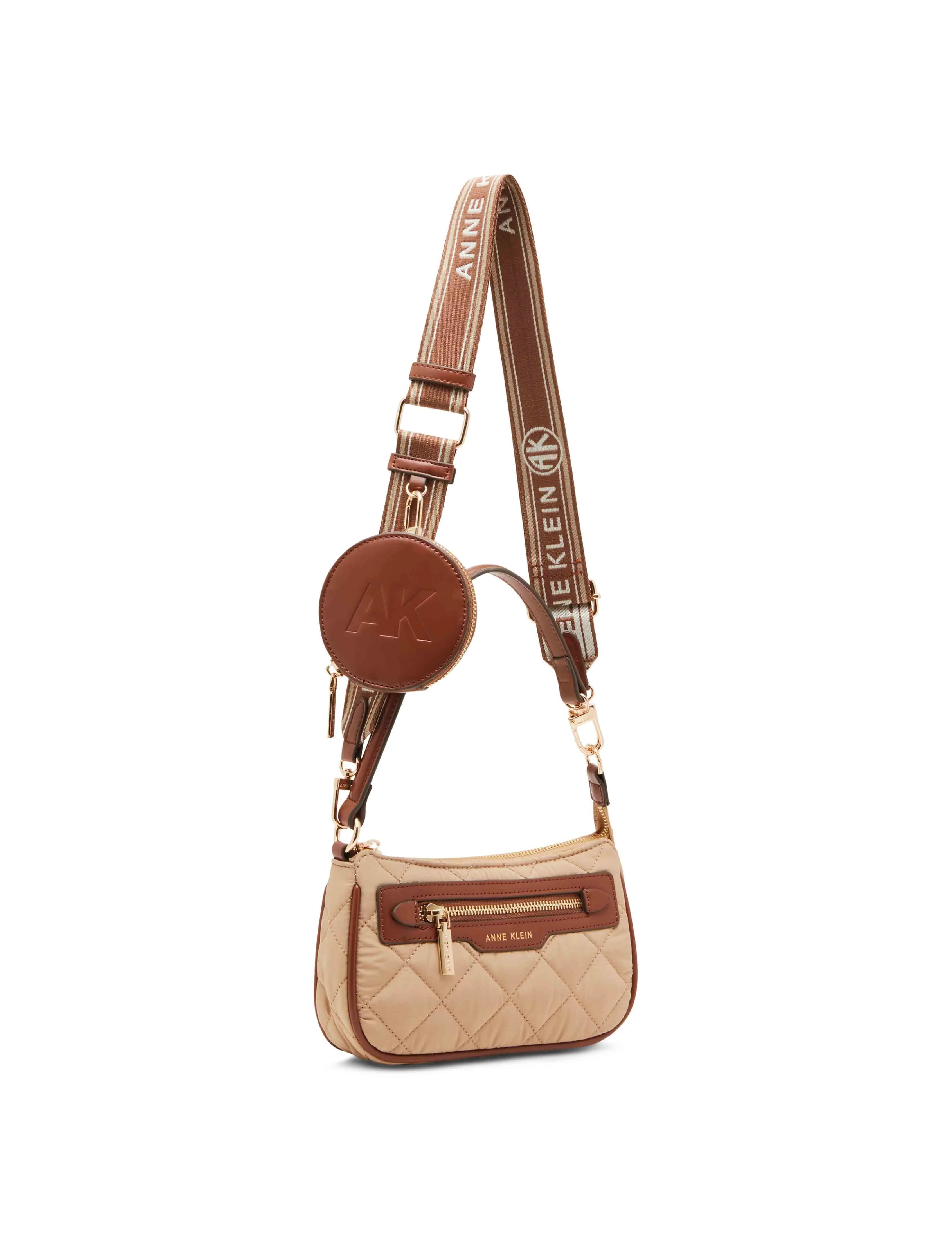 Quilted Nylon Pochette sold by Anne Klein product image thumbnail 2