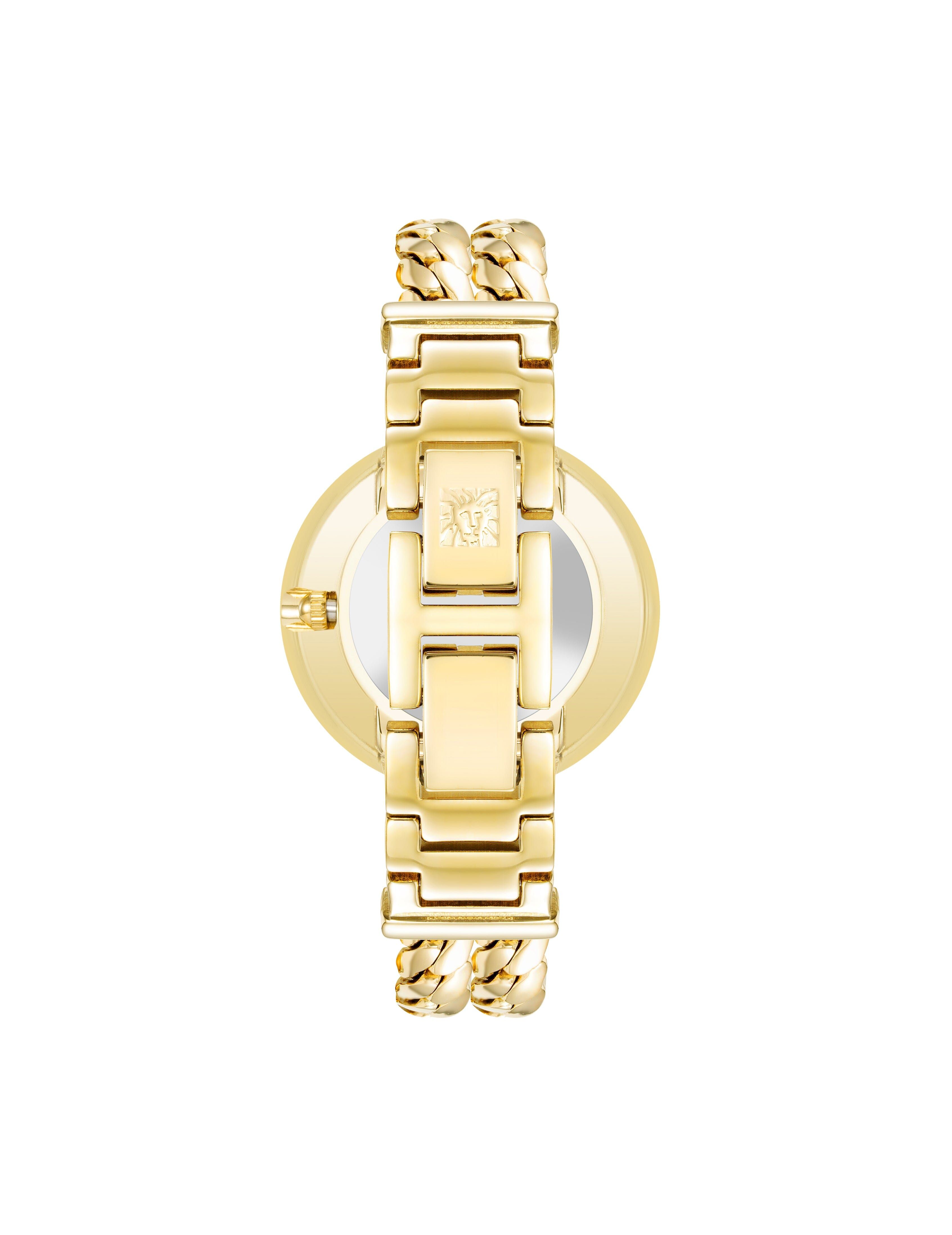 Double Chain Bracelet Watch sold by Anne Klein product image thumbnail 4