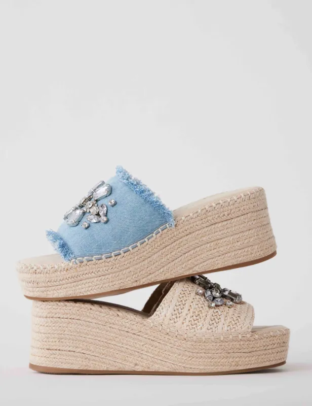 Carmela Flatform sold by Anne Klein