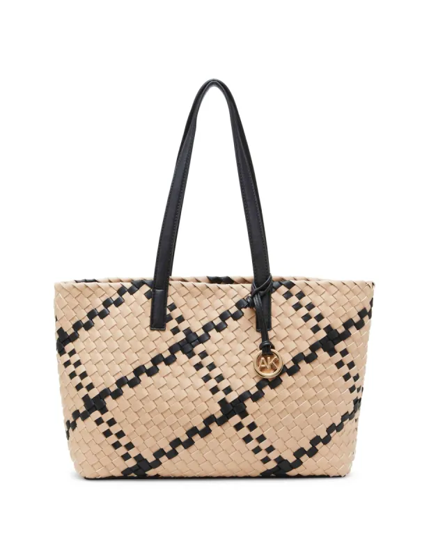 Woven Tote With Pouch sold by Anne Klein