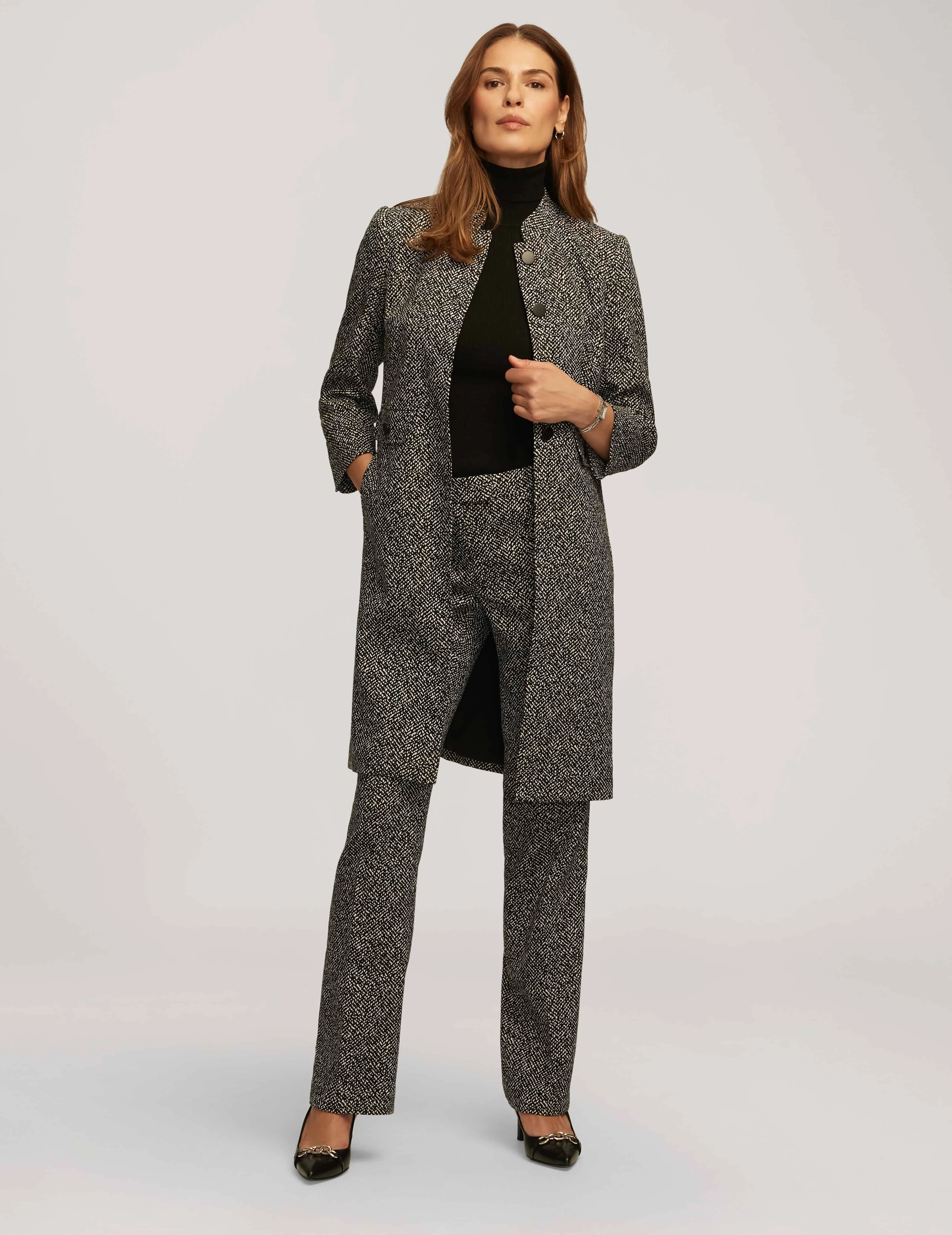 Knit Jacquard Topper- Sale sold by Anne Klein