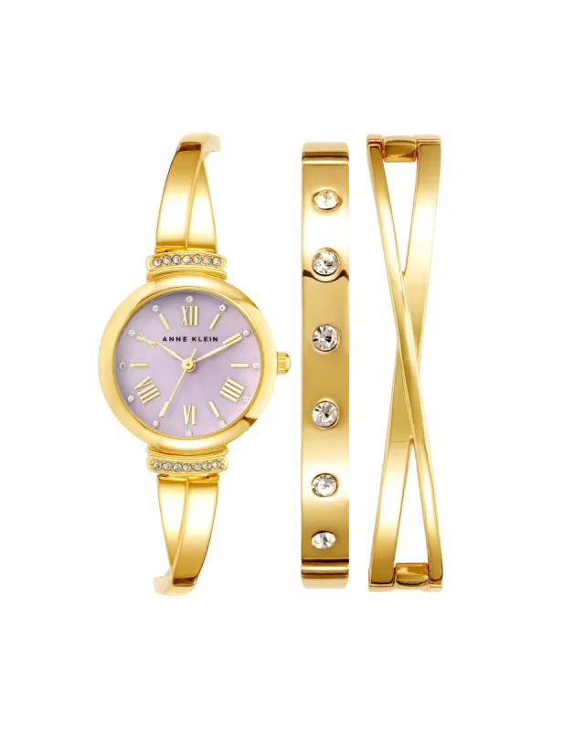 Bangle Watch and Bracelets Set sold by Anne Klein