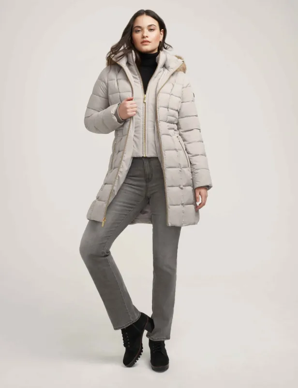 Hooded Puffer Coat sold by Anne Klein