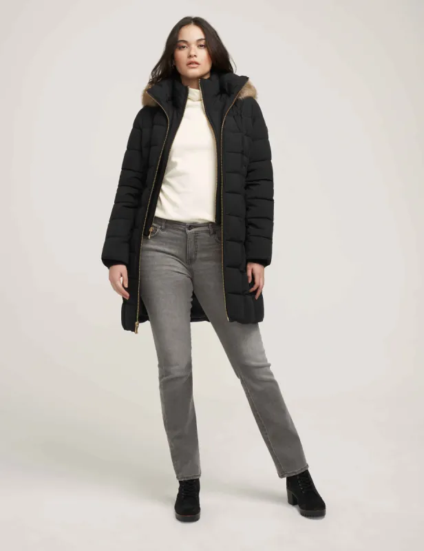 Hooded Puffer Coat sold by Anne Klein