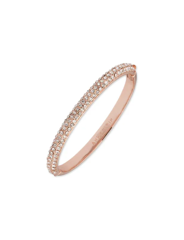 Crystal Pave Bangle Bracelet sold by Anne Klein