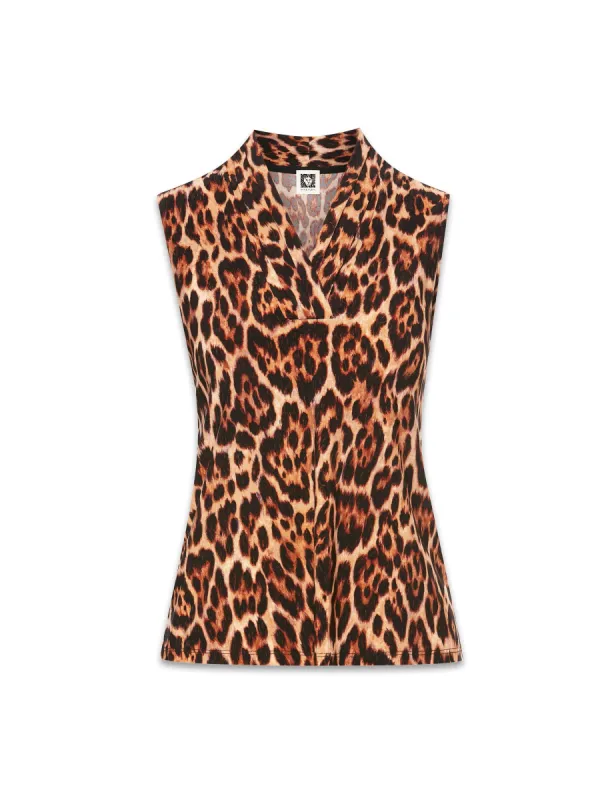 Print Triple Pleat Top sold by Anne Klein