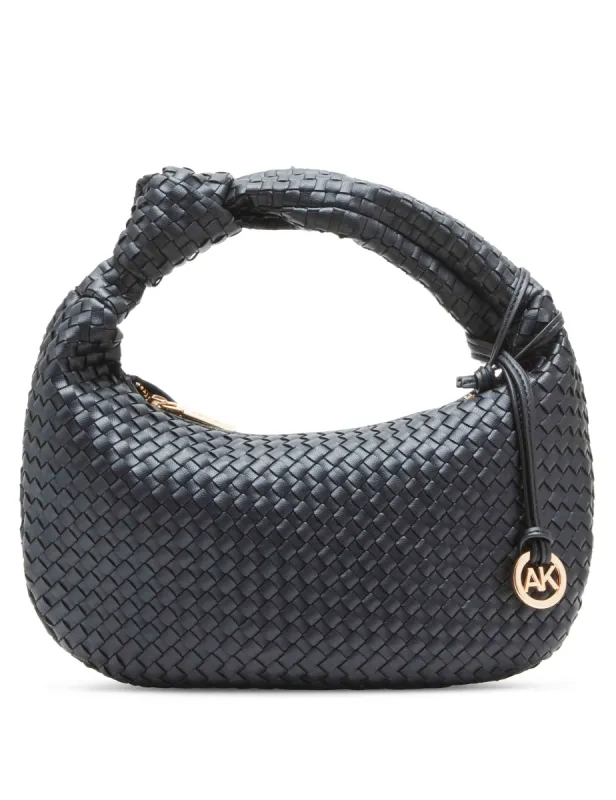 Mini Woven Shoulder Bag sold by Anne Klein