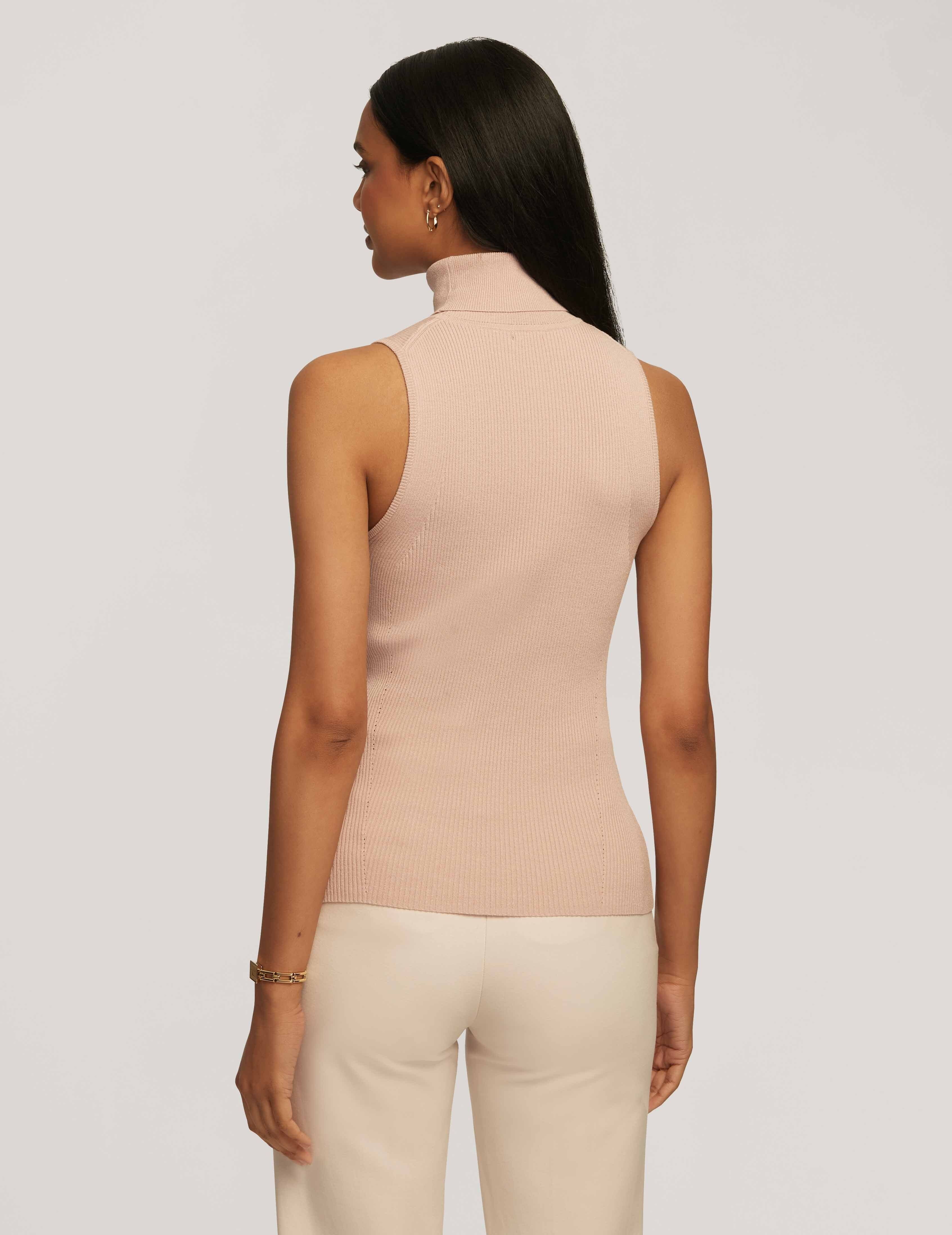 Sleeveless Rib Turtleneck- Clearance sold by Anne Klein product image thumbnail 2