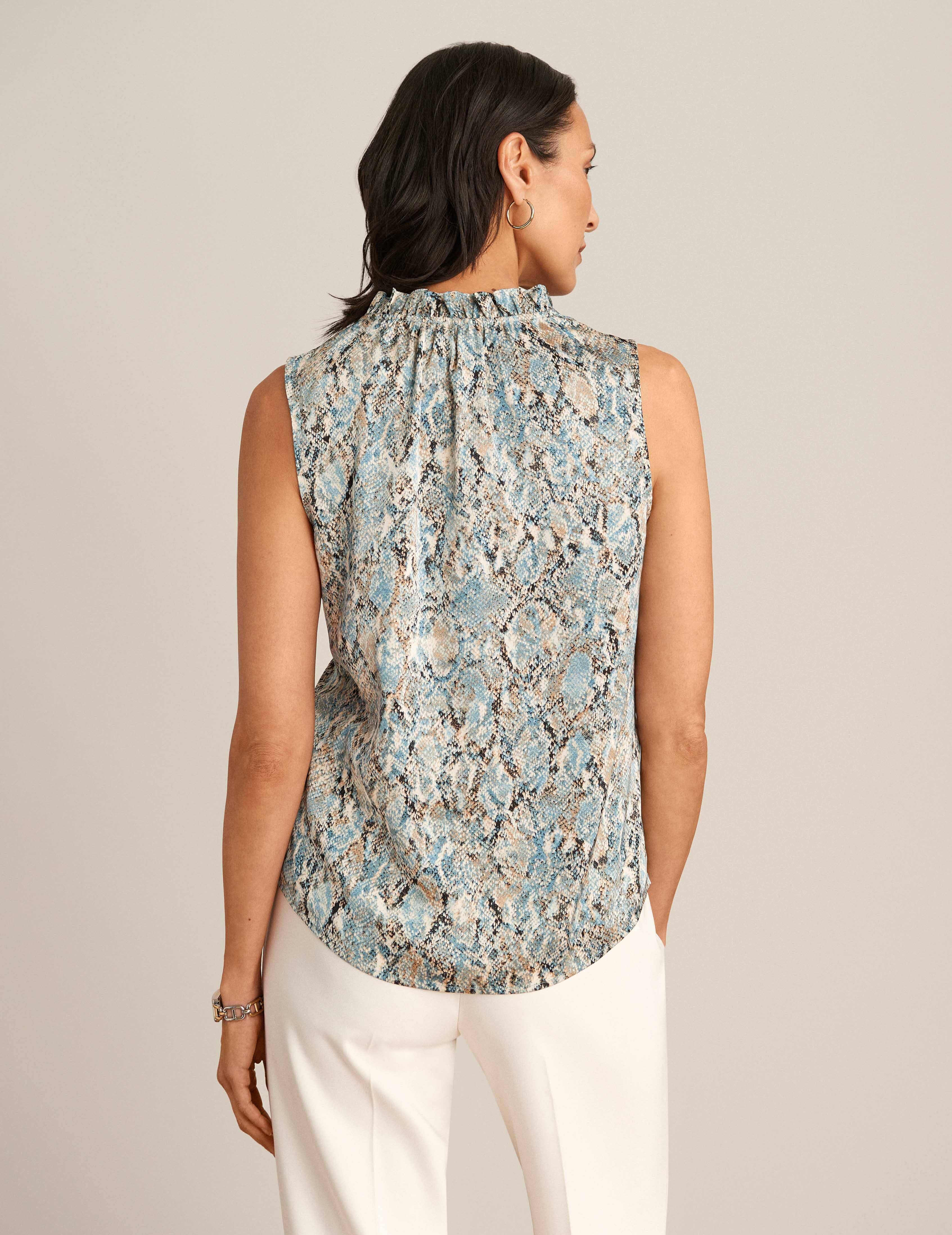 Sleeveless Tulla Blouse sold by Anne Klein product image thumbnail 2