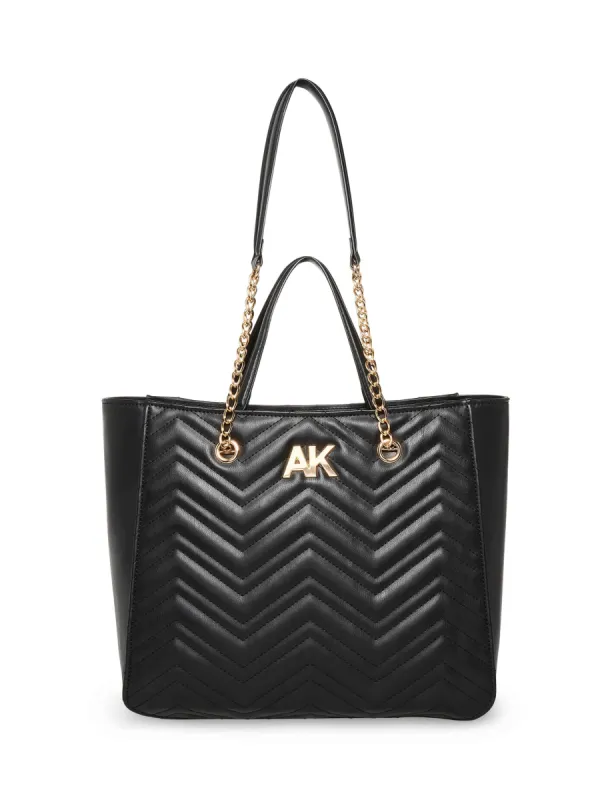 Quilted Double Handle Tote sold by Anne Klein