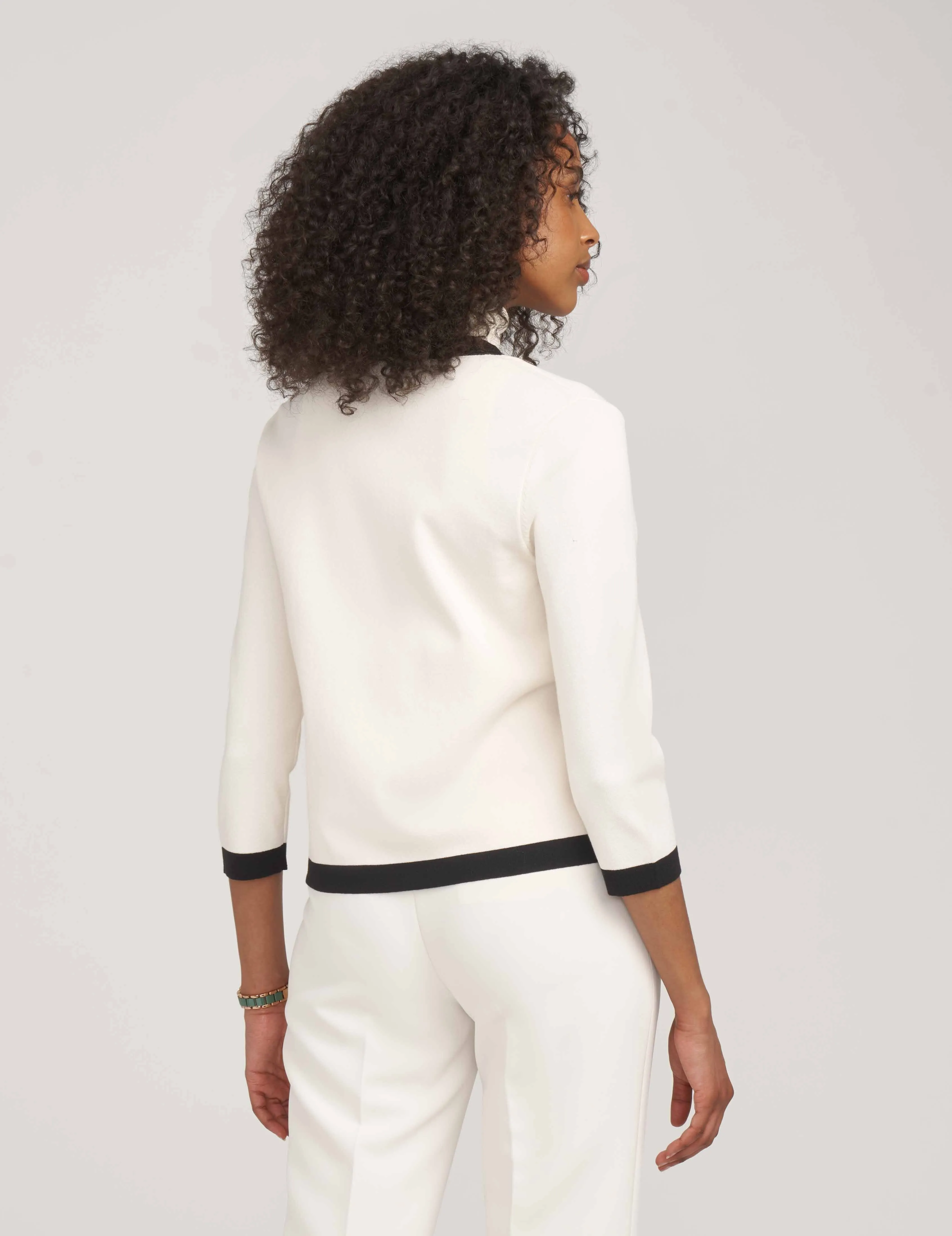 Colorblock Pocket Cardigan- Sale sold by Anne Klein product image thumbnail 2