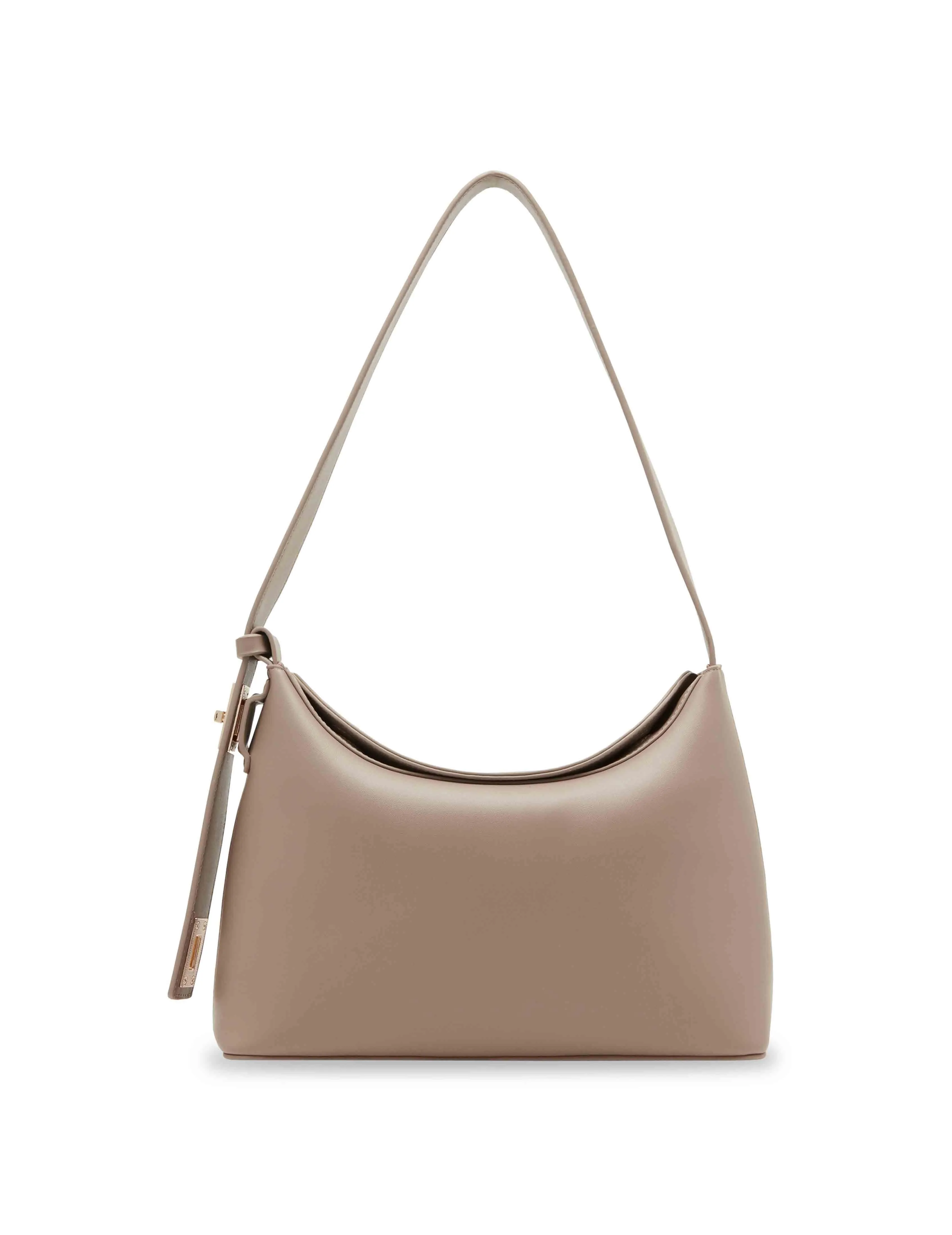 Fold Over Shoulder Bag With Enamel Turn Lock sold by Anne Klein