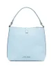 Sculpted Buckle Bucket Bag sold by Anne Klein