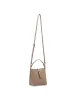 Sculpted Buckle Bucket Bag sold by Anne Klein
