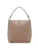 Sculpted Buckle Bucket Bag sold by Anne Klein