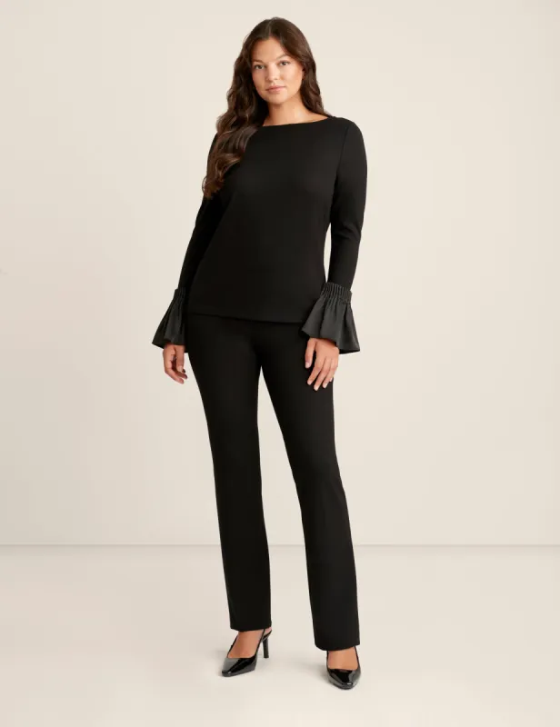 Serenity Knit Boatneck Tee sold by Anne Klein