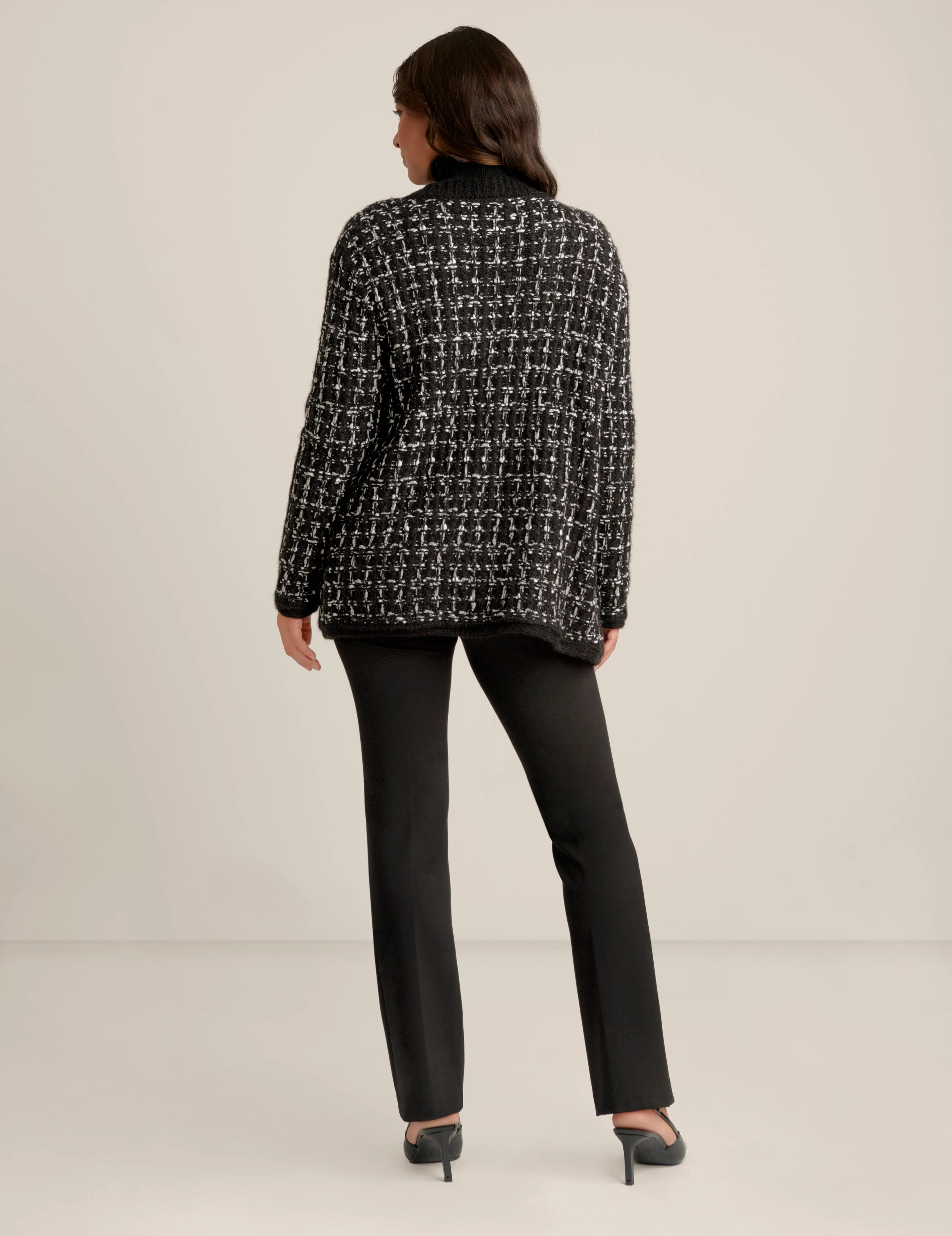 Multi Stitch Patch Pocket Cardigan sold by Anne Klein product image thumbnail 2