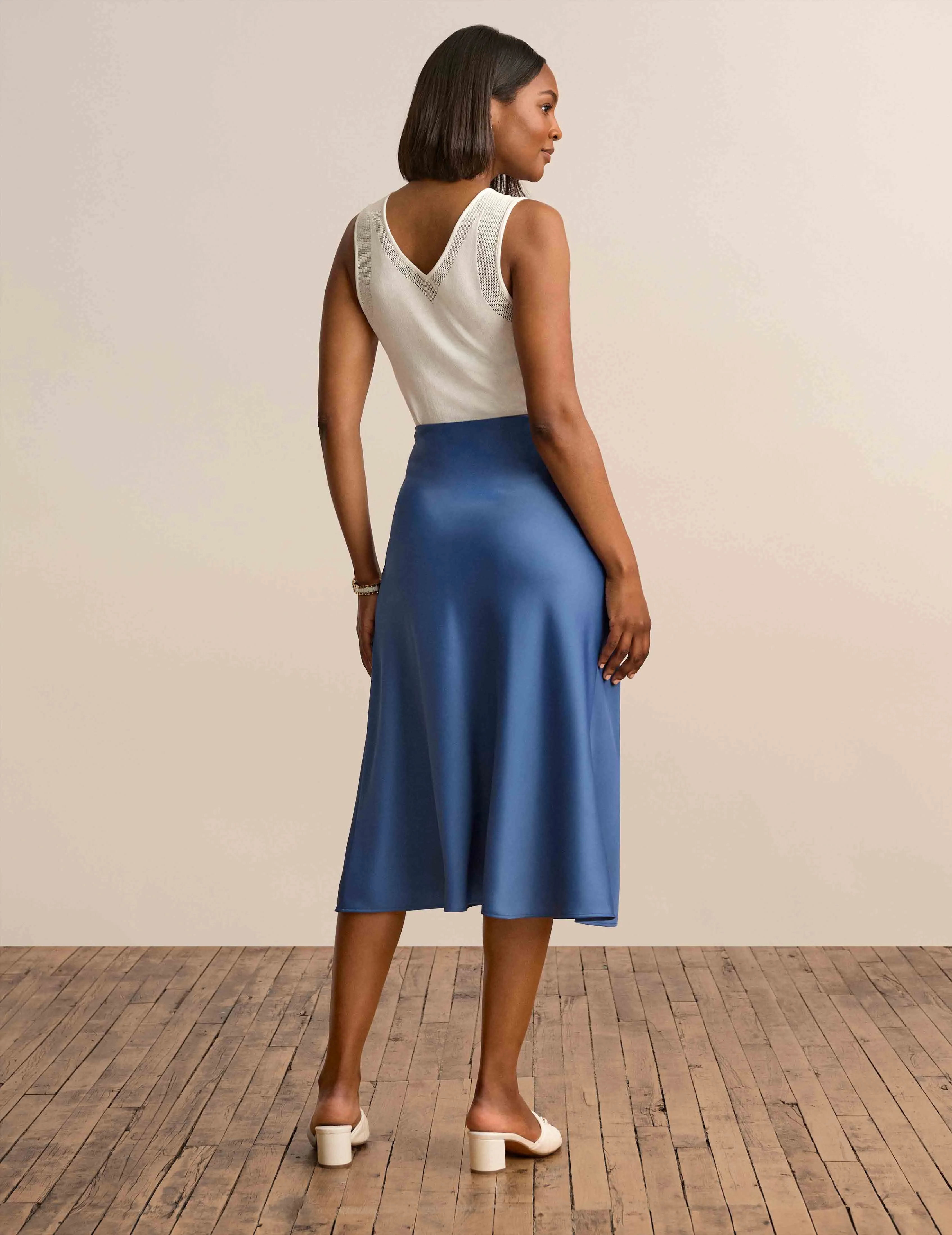 Bias Flared Skirt - Sale sold by Anne Klein product image thumbnail 2