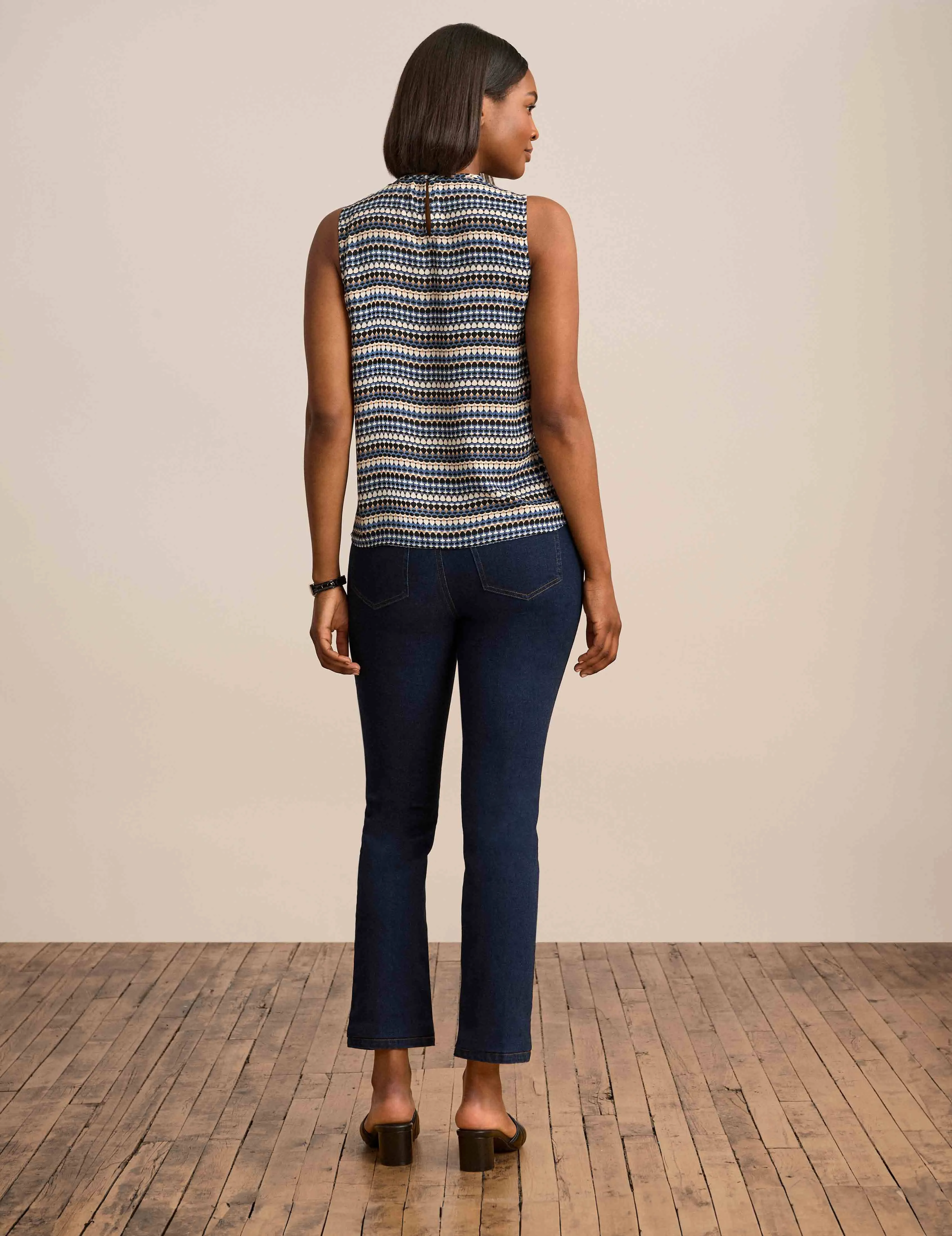 Sleeveless Jewel Neck Blouse - Sale sold by Anne Klein product image thumbnail 2