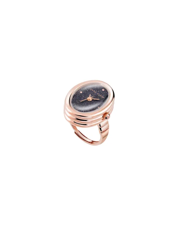 Oval Gemstone Ring Watch sold by Anne Klein