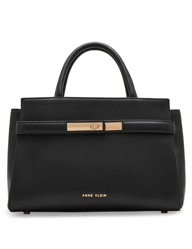 Convertible Ew Satchel With Turn Lock sold by Anne Klein