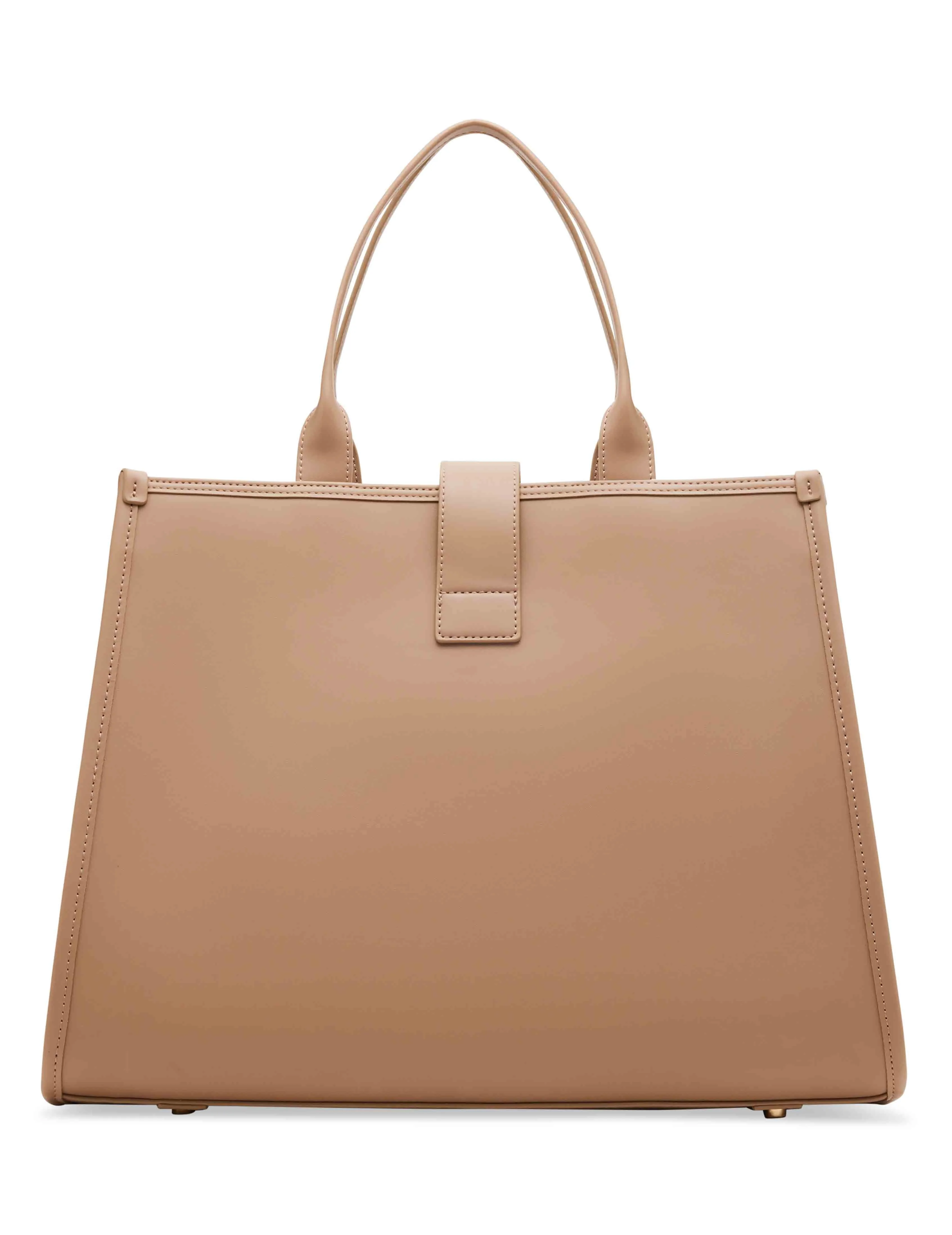 Large Tapered Tote With Enamel Turn Lock sold by Anne Klein product image thumbnail 3